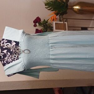 Boho Chic peasant dress